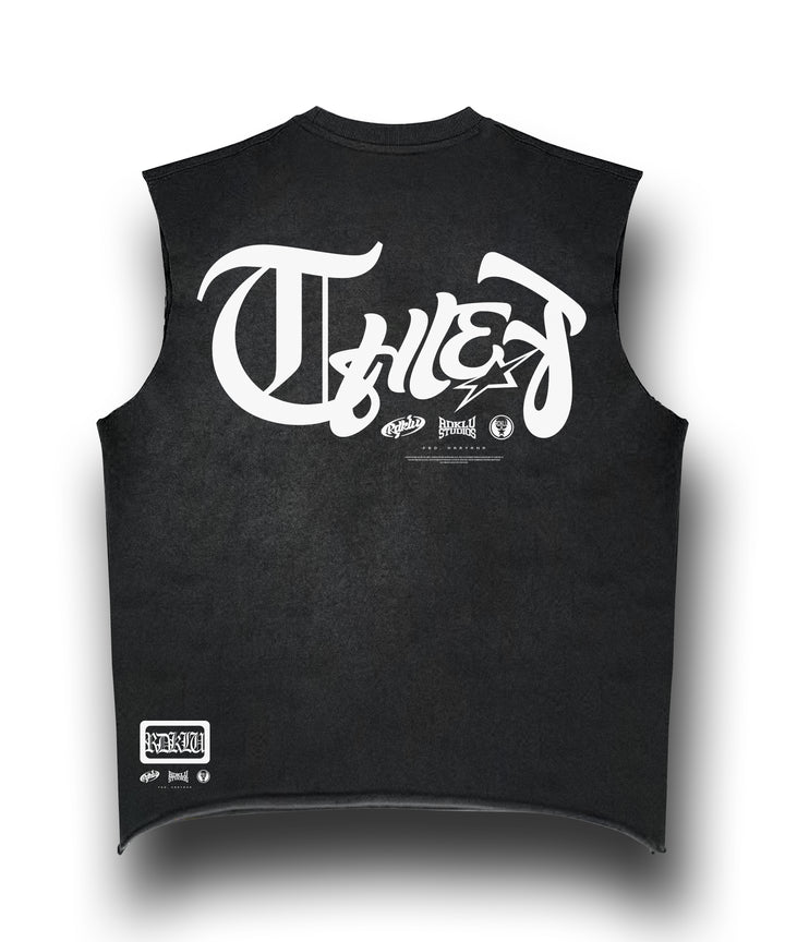 Phantom - Heavy GSM Cotton Sleevless Vest#4