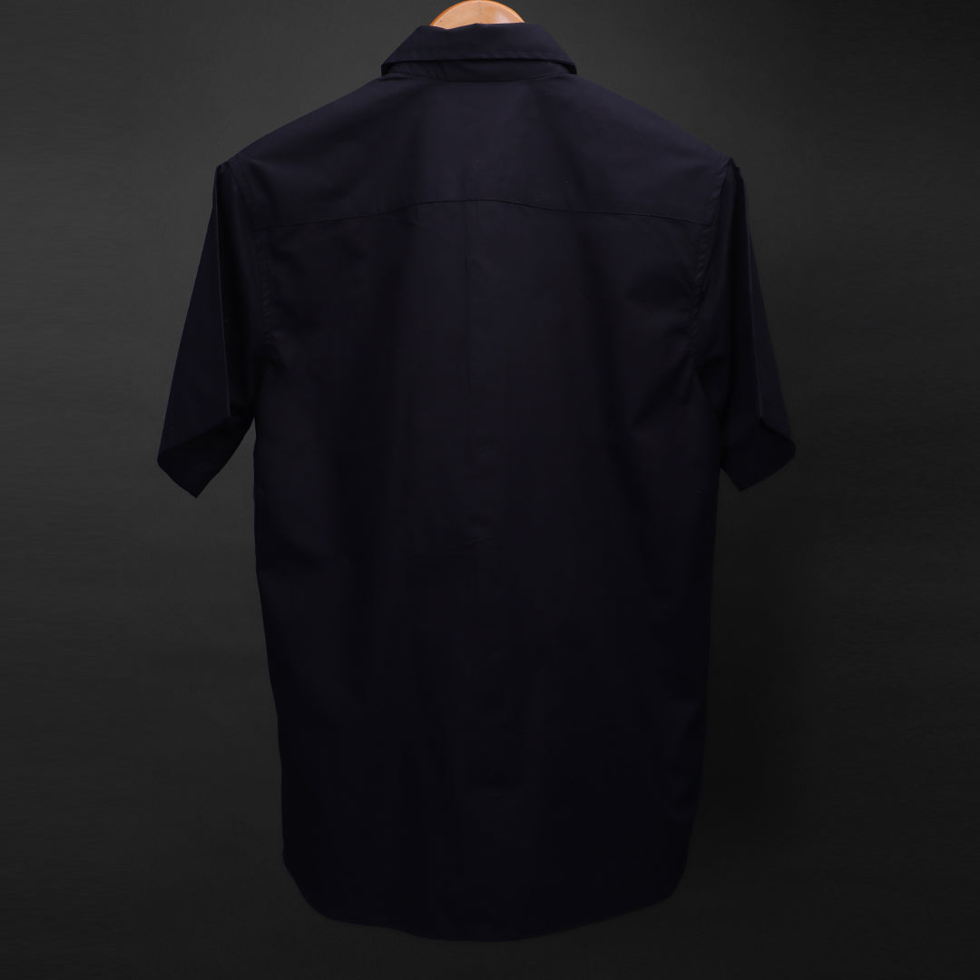 Crisp Black* PLAIN SHIRT #20