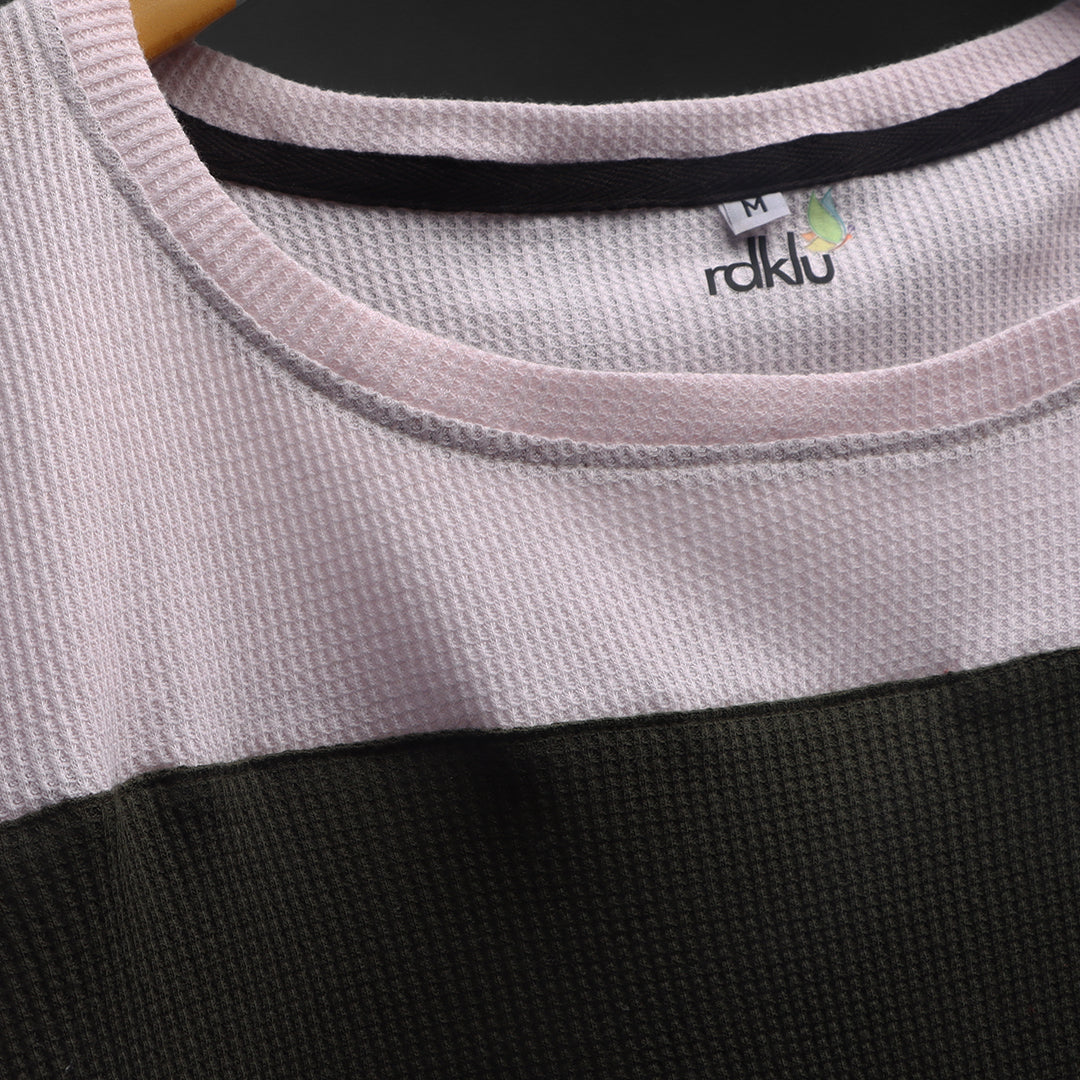 WAFFLE KNIT TEE#6