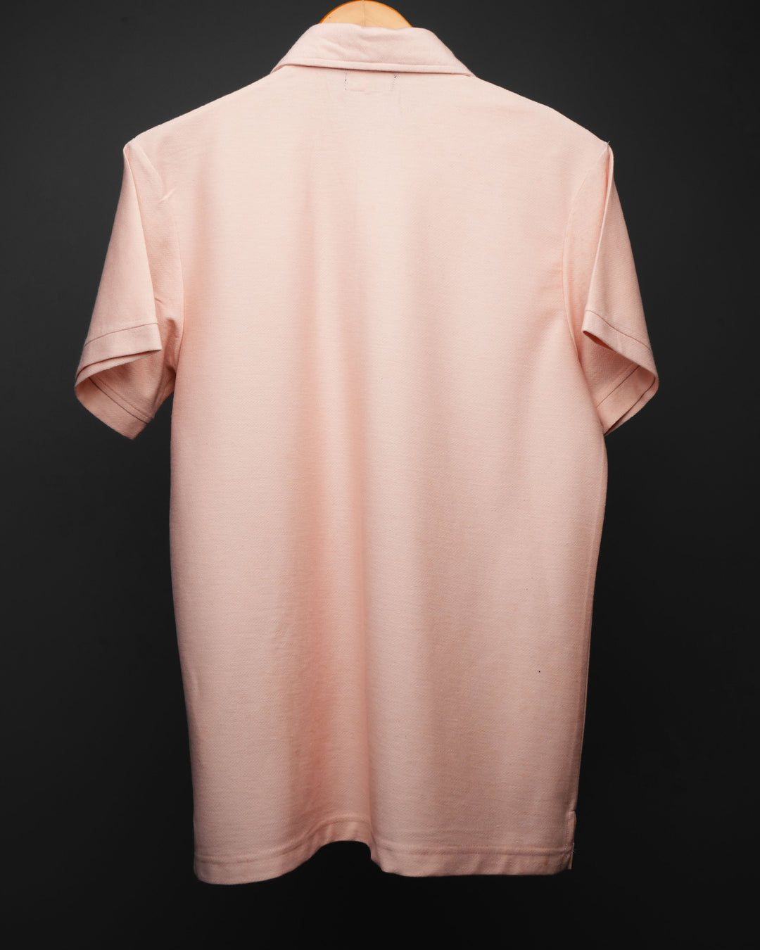 Peach Horizon * Printed Polo Tee#51