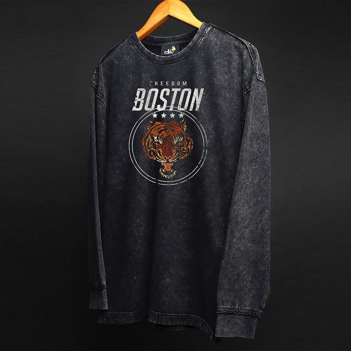 SILVER HAZE * WASHED OUT Printed SWEATSHIRT #18