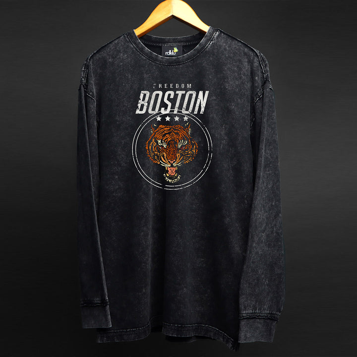 SILVER HAZE * WASHED OUT Printed SWEATSHIRT #18