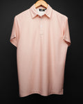 Peach Horizon * Printed Polo Tee#51