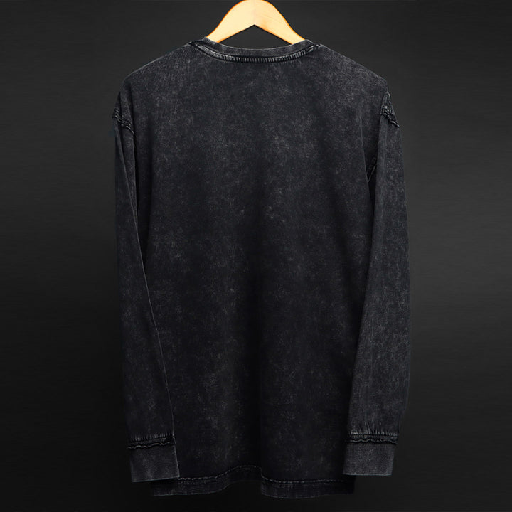 SILVER HAZE * WASHED OUT Printed SWEATSHIRT #18