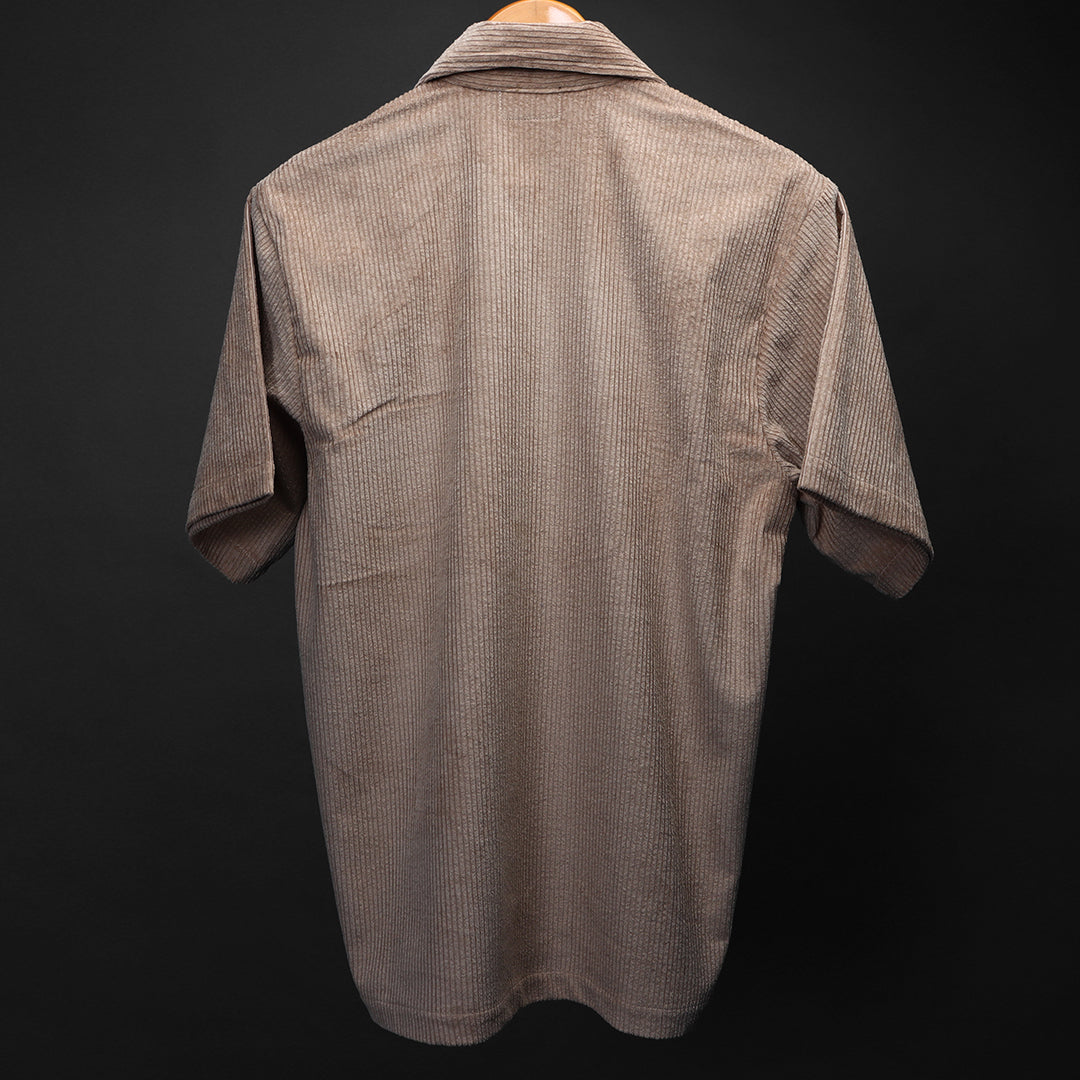 Corduroy Zipper Shirt #136