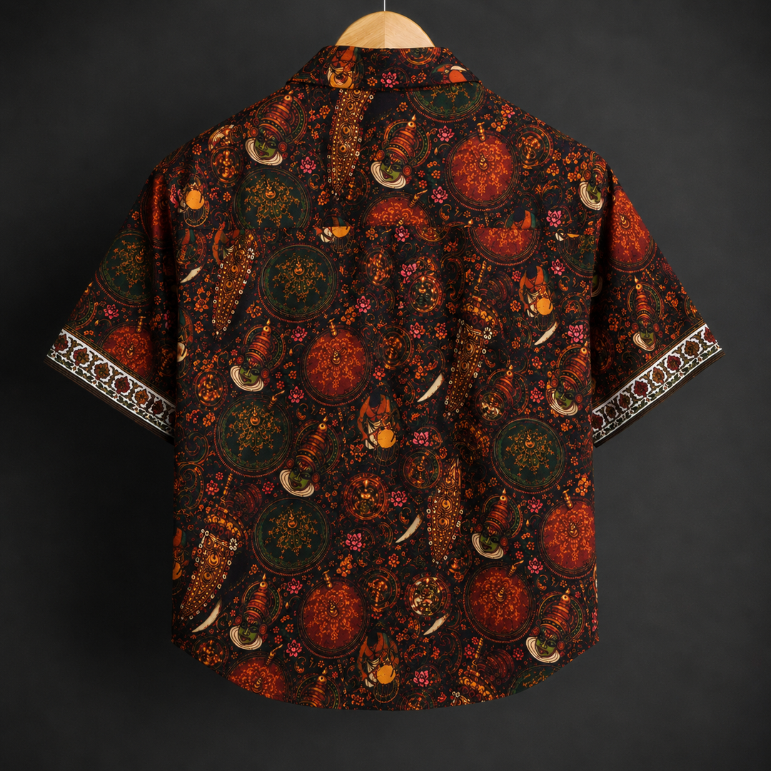 Kathakali * Printed CROP SHIRT#465