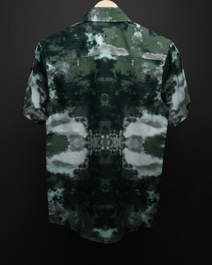 Phantom Green - Printed Shirt For Men #168