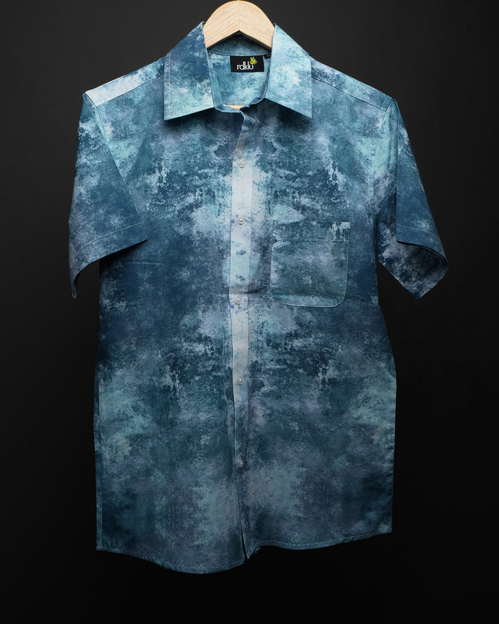 Frost Wave - Printed Shirt For Men #165