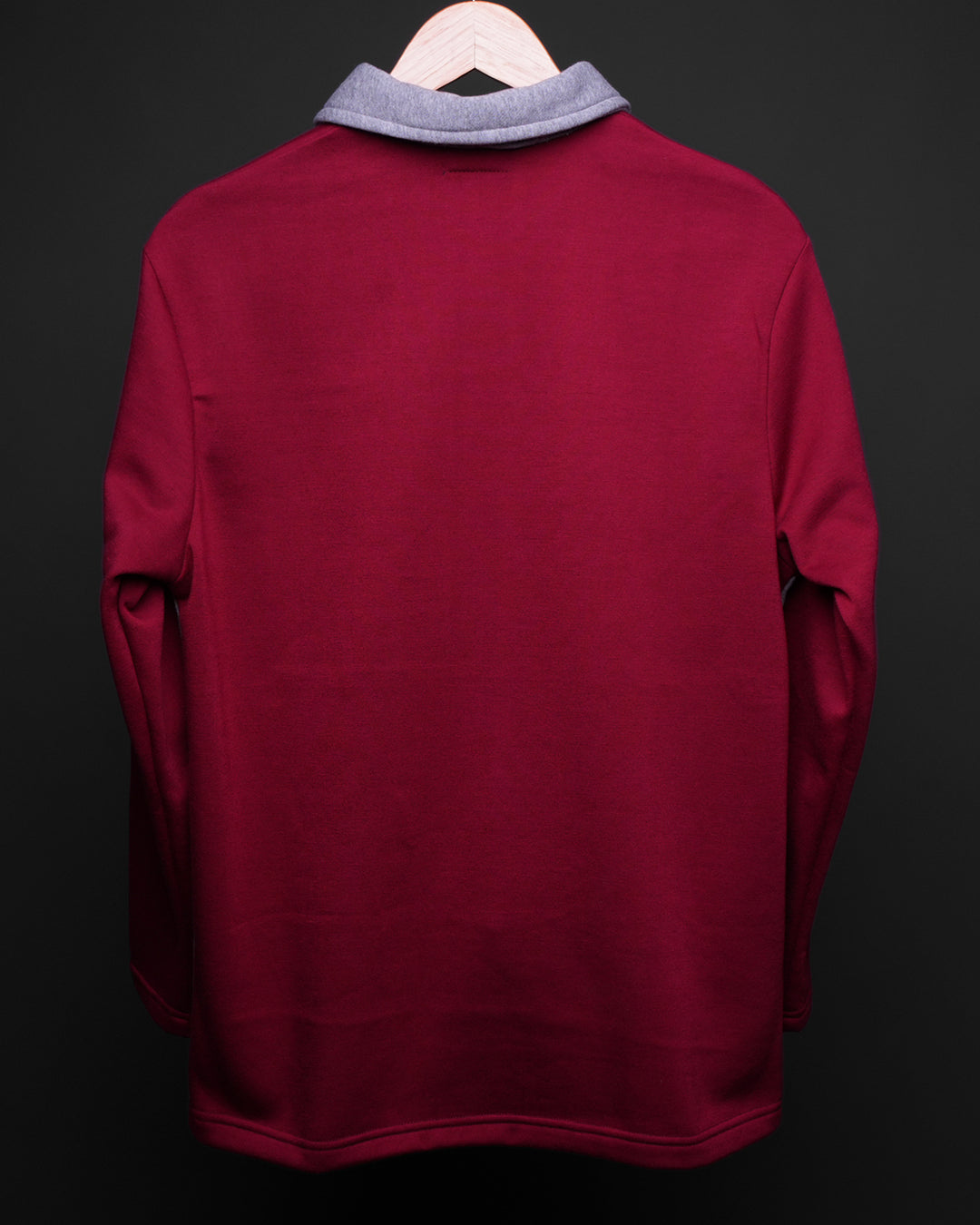 Merlot* Colourblock  zipper Sweatshirt #16