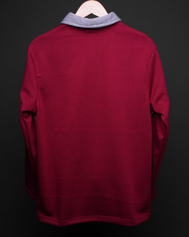 Merlot* Colourblock  zipper Sweatshirt #16