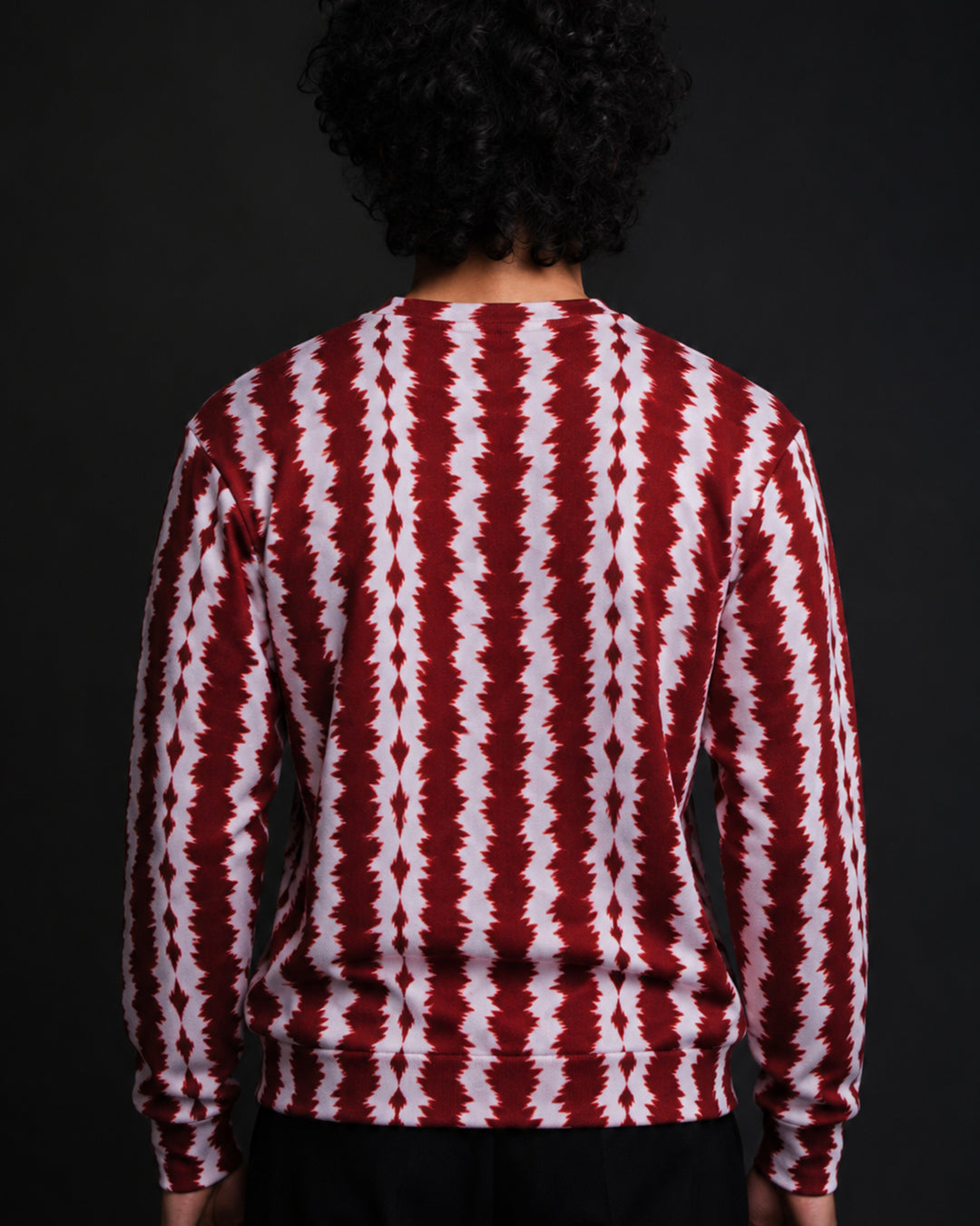 Terracotta * COTTON PRINTED SWEATSHIRT #11