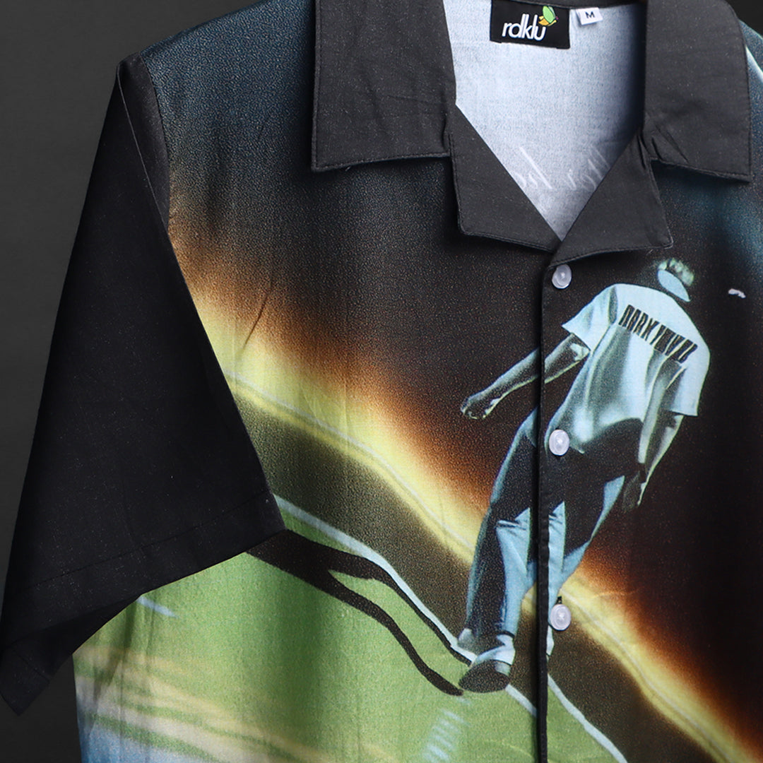 AFTER HOURS * Cuban Collar Shirt For Men #133