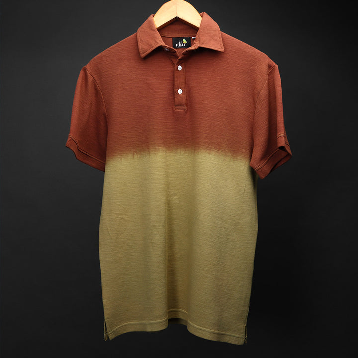Ombre Dye Polo Tee#15