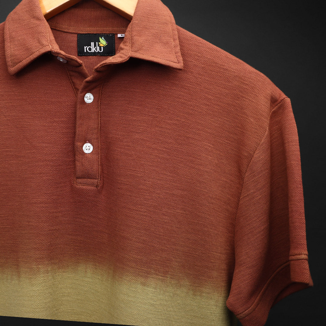 Ombre Dye Polo Tee#15