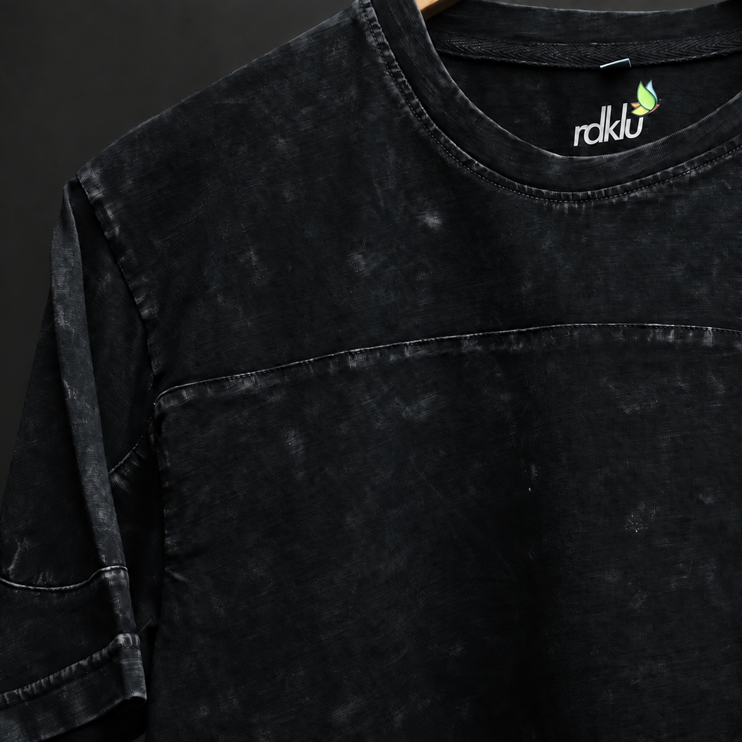 Afterdark ACID WASH CUT TEE #68