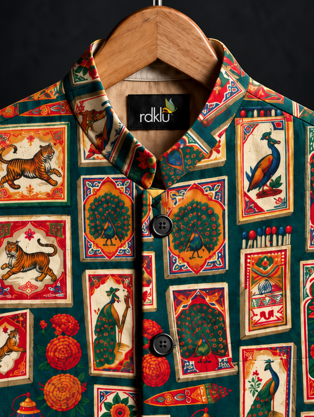 Shahi Chitra Printed Waistcoat #21