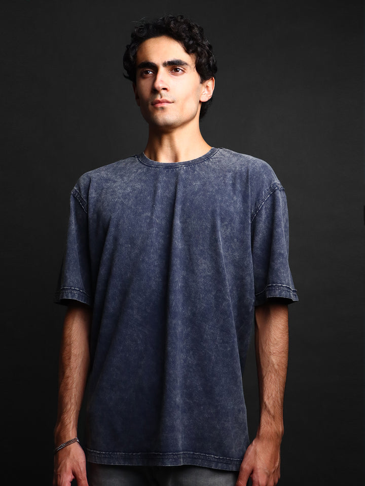 WASHED OUT BASIC * OVERSIZED TEE #7