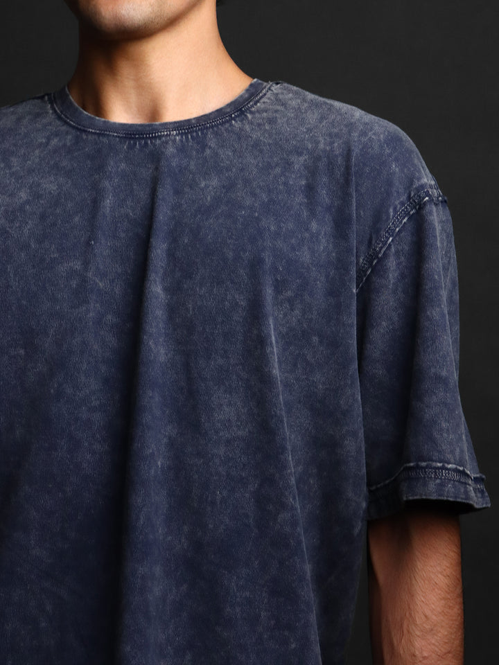 WASHED OUT BASIC * OVERSIZED TEE #7