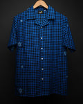 Blue Meadow * Embroidery Shirt #177