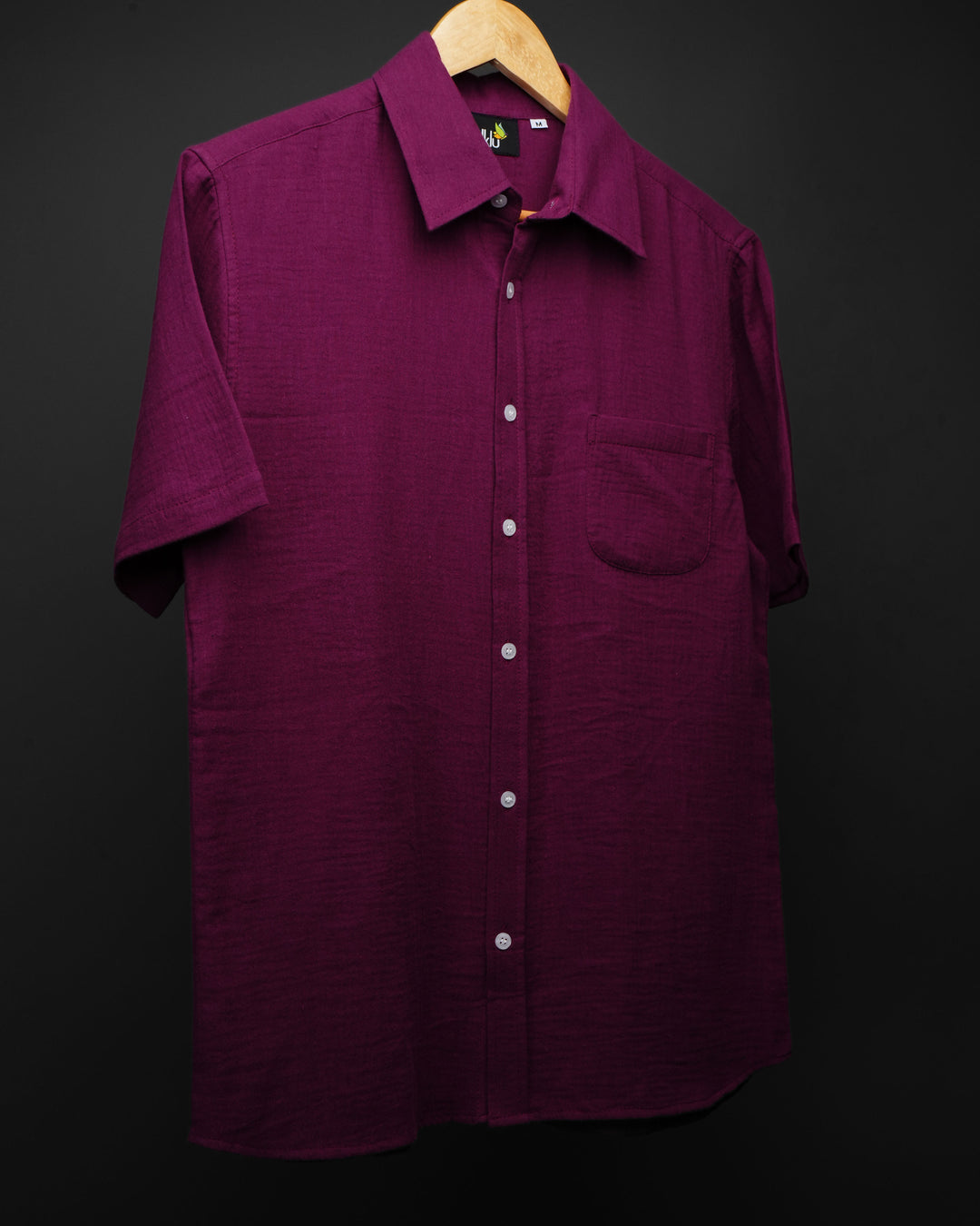 Merlot * Gauze Cotton Shirt #34