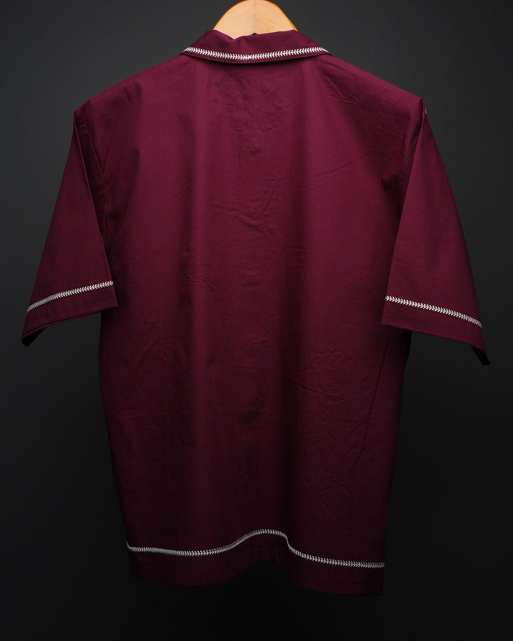 Auburn Embroidery Resort Shirt #168