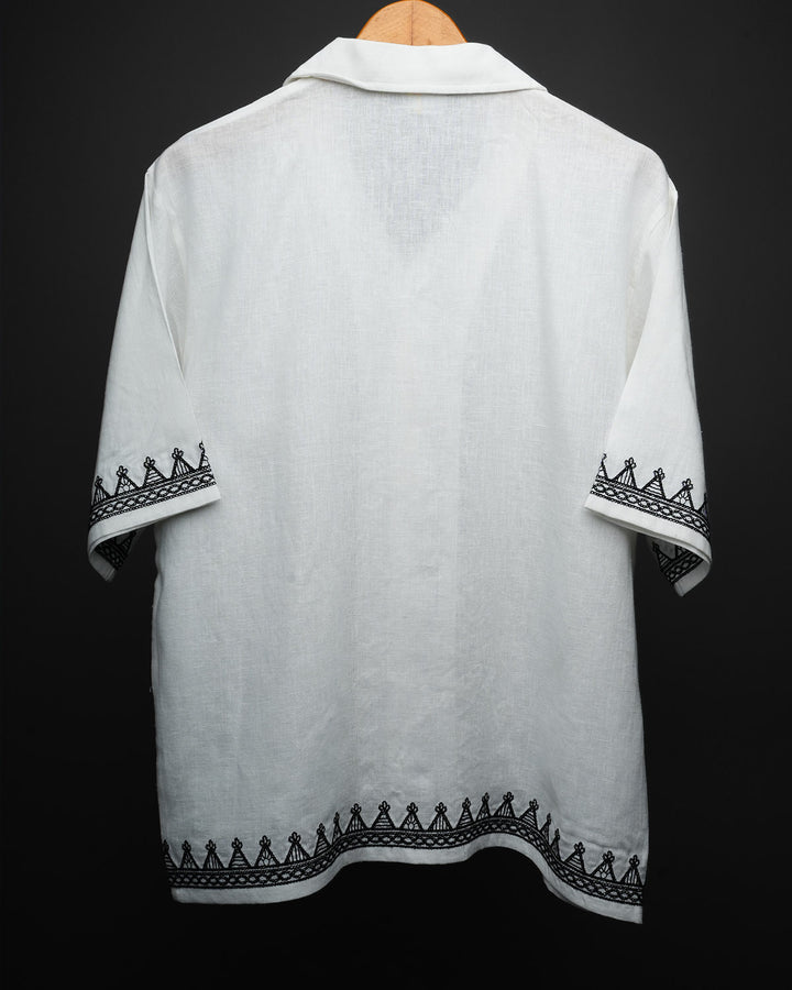 Saltmere Embroidered Shirt  #167