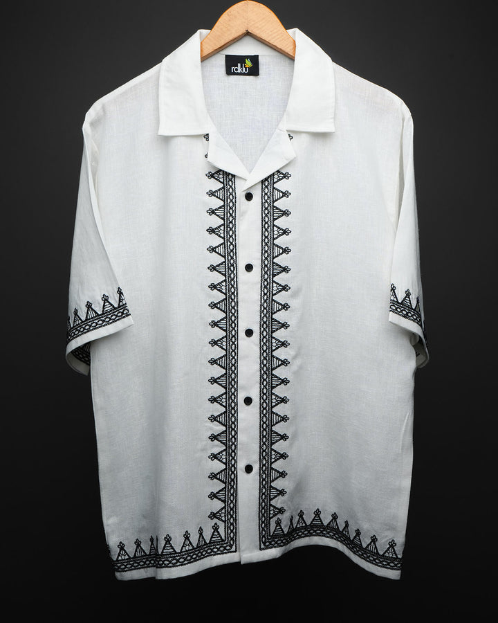 Saltmere Embroidered Shirt  #167