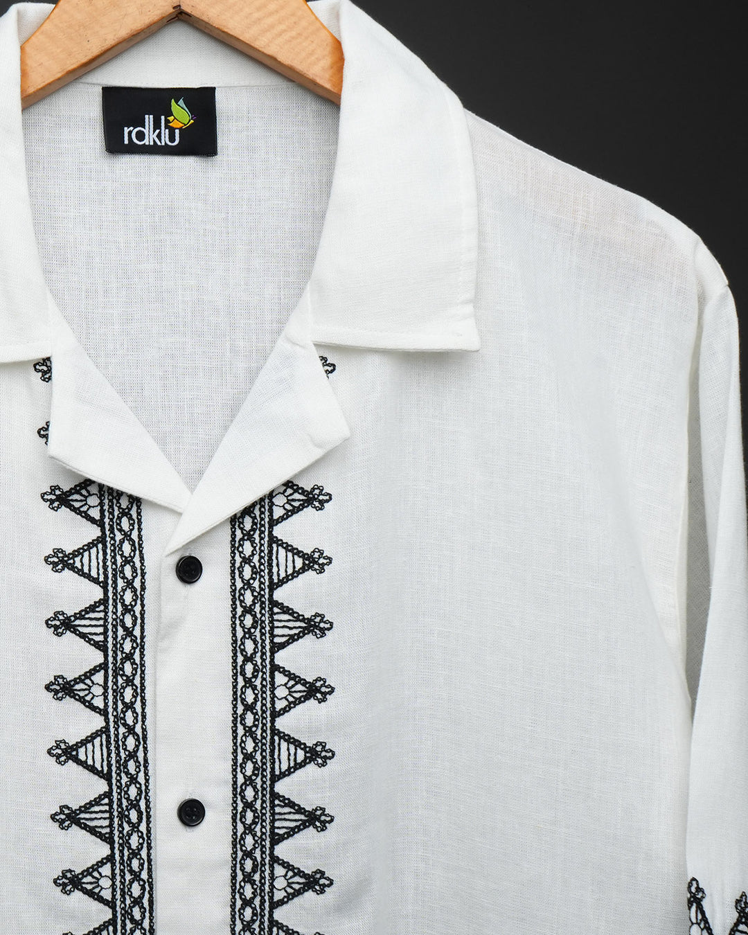 Saltmere Embroidered Shirt  #167