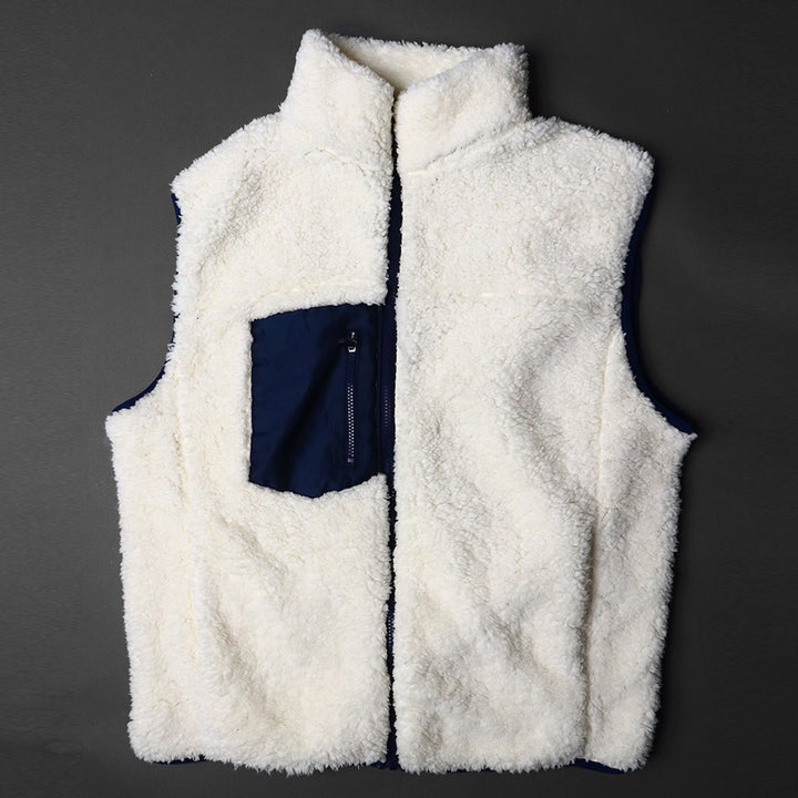 CLOUDFORM UNISEX SLEEVLESS FUR JACKET #15