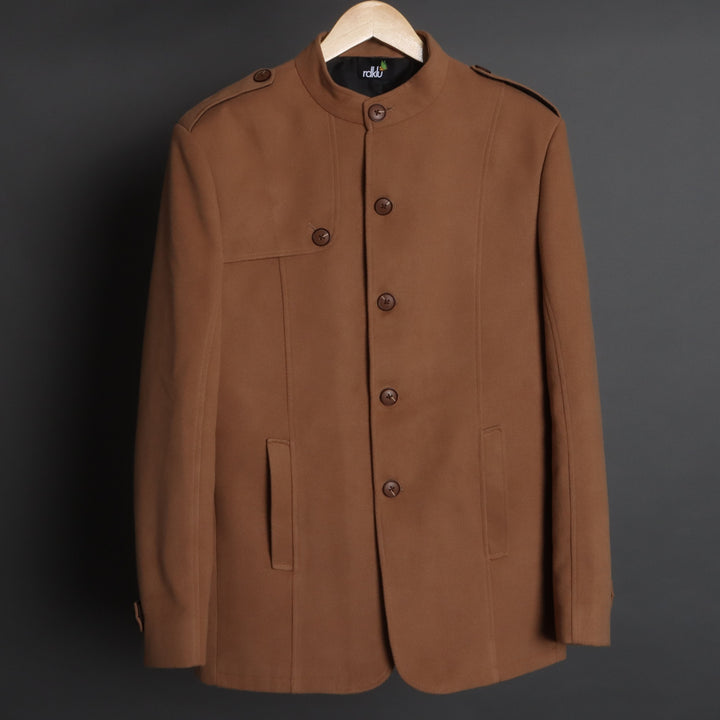 WOOLEN Pea Coat #10