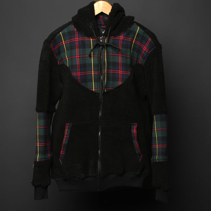 UNISEX FUR Flannel Hoodie #35