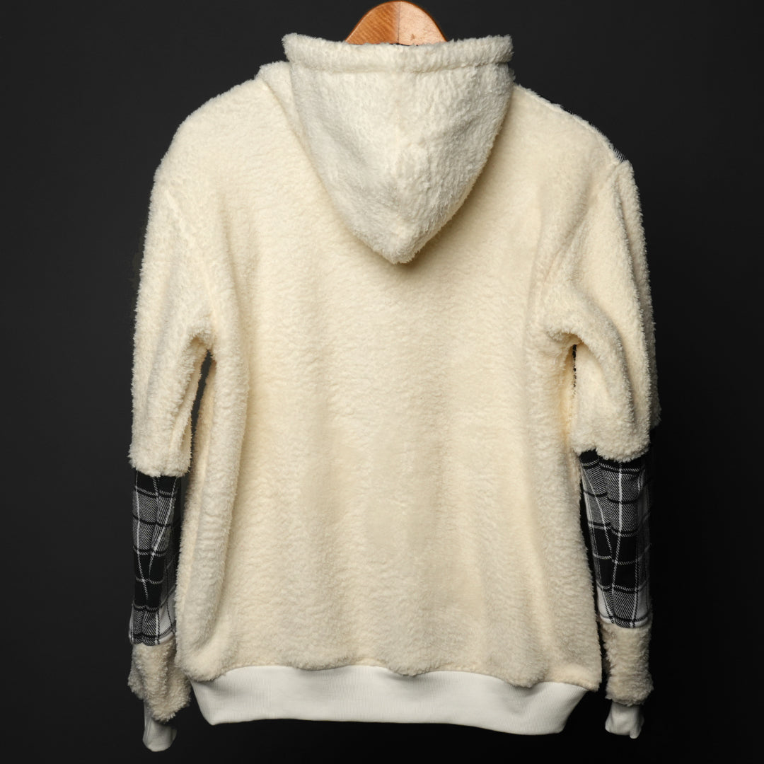 UNISEX FUR Flannel Hoodie #34