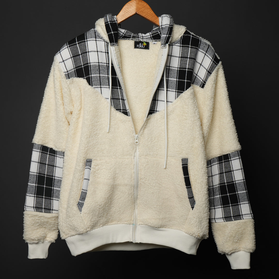 UNISEX FUR Flannel Hoodie #34