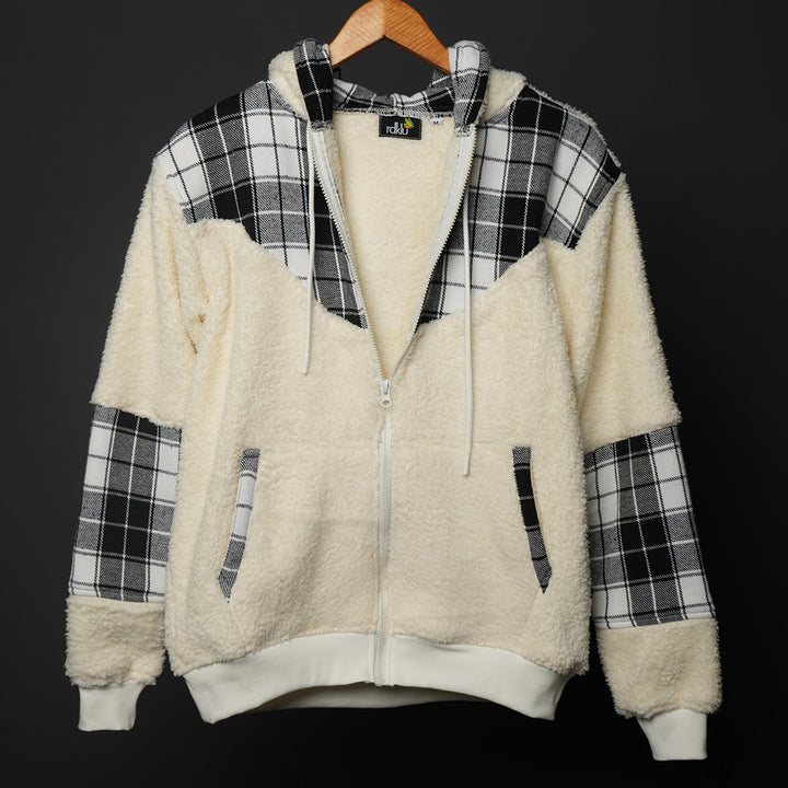 UNISEX FUR Flannel Hoodie #34