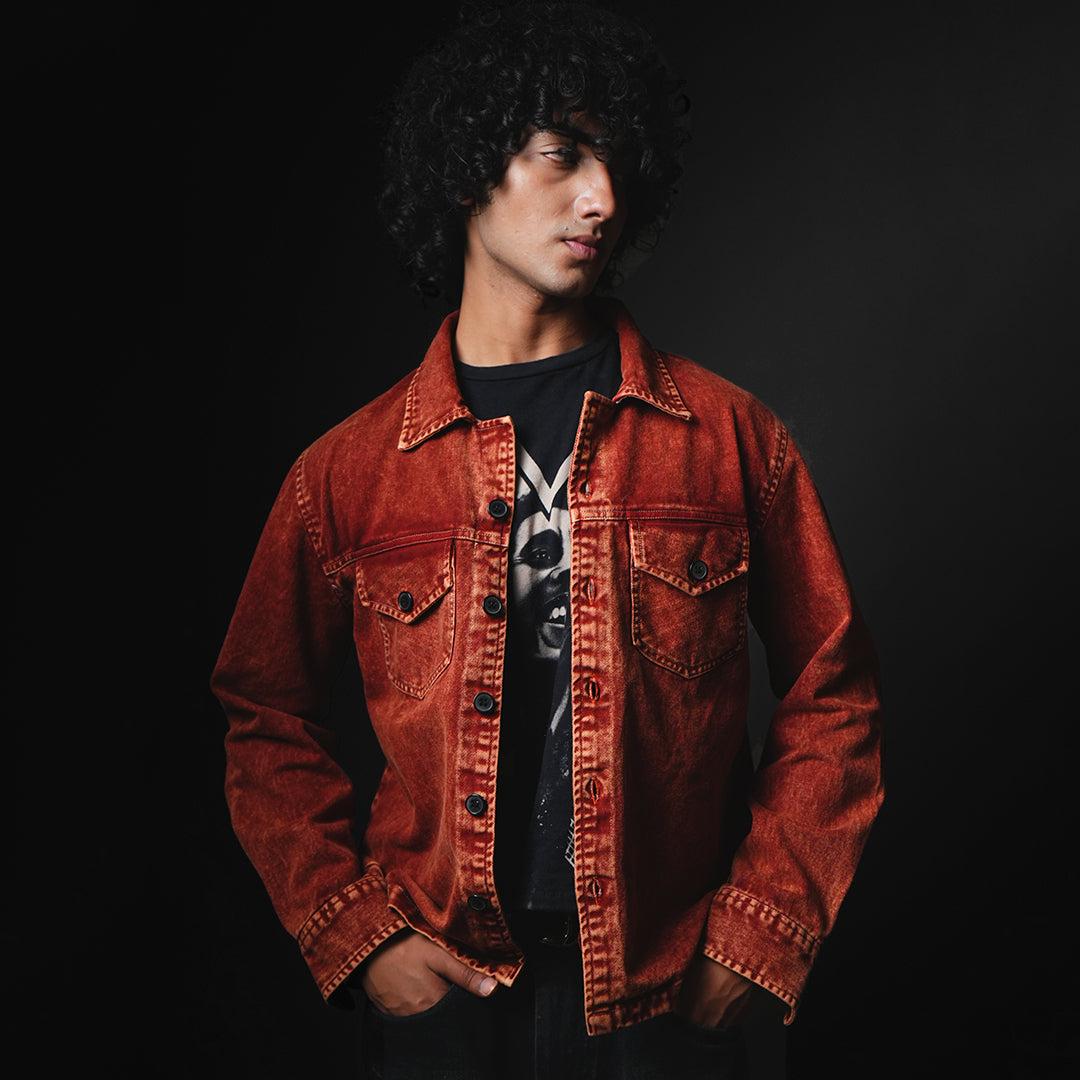 Rust Ritual : Acid Wash Jacket#18