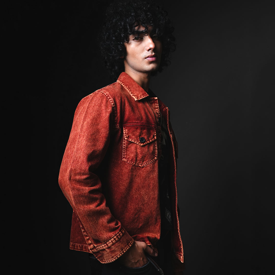 Rust Ritual : Acid Wash Jacket#18