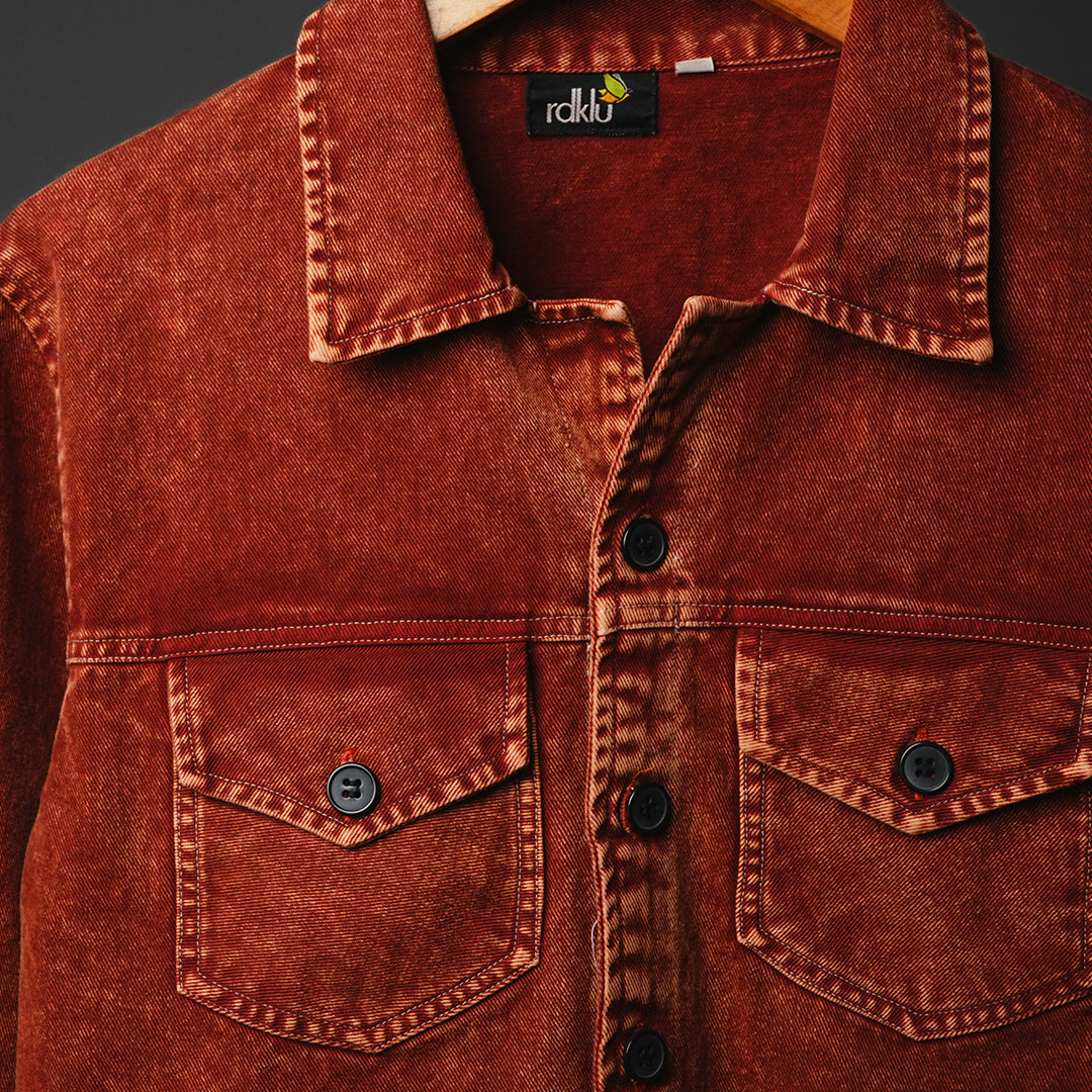 Rust Ritual : Acid Wash Jacket#18