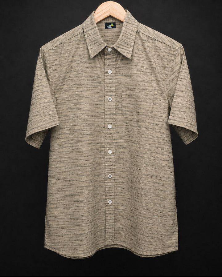 Regal Ember Khadi Texture * SHIRT #25