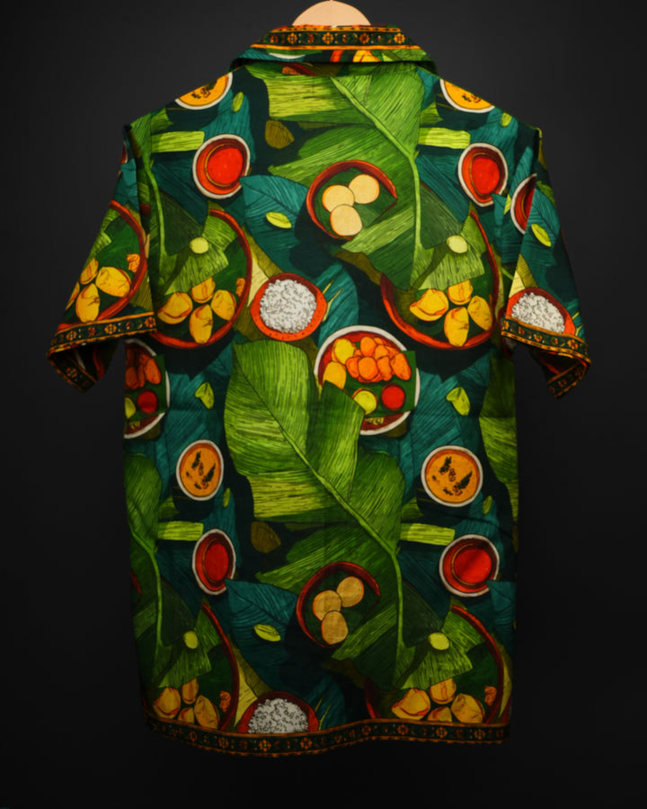 SADYA * Printed Cuban Collar Shirt #179