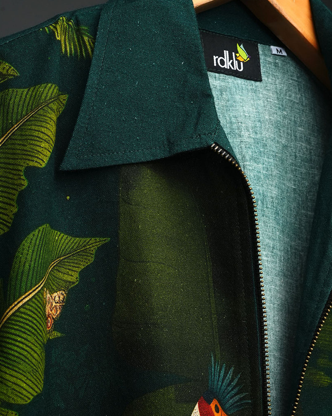 KOKILAM * Printed Zip Shirt
