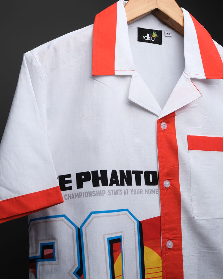 Phantom - Cuban Collar Shirt #170