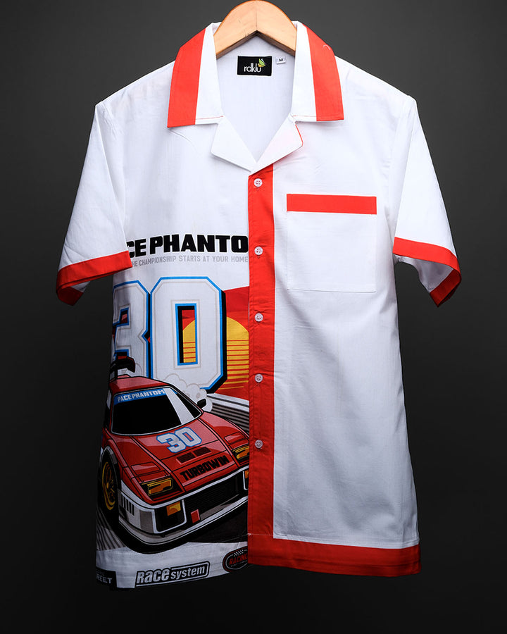 Phantom - Cuban Collar Shirt #170
