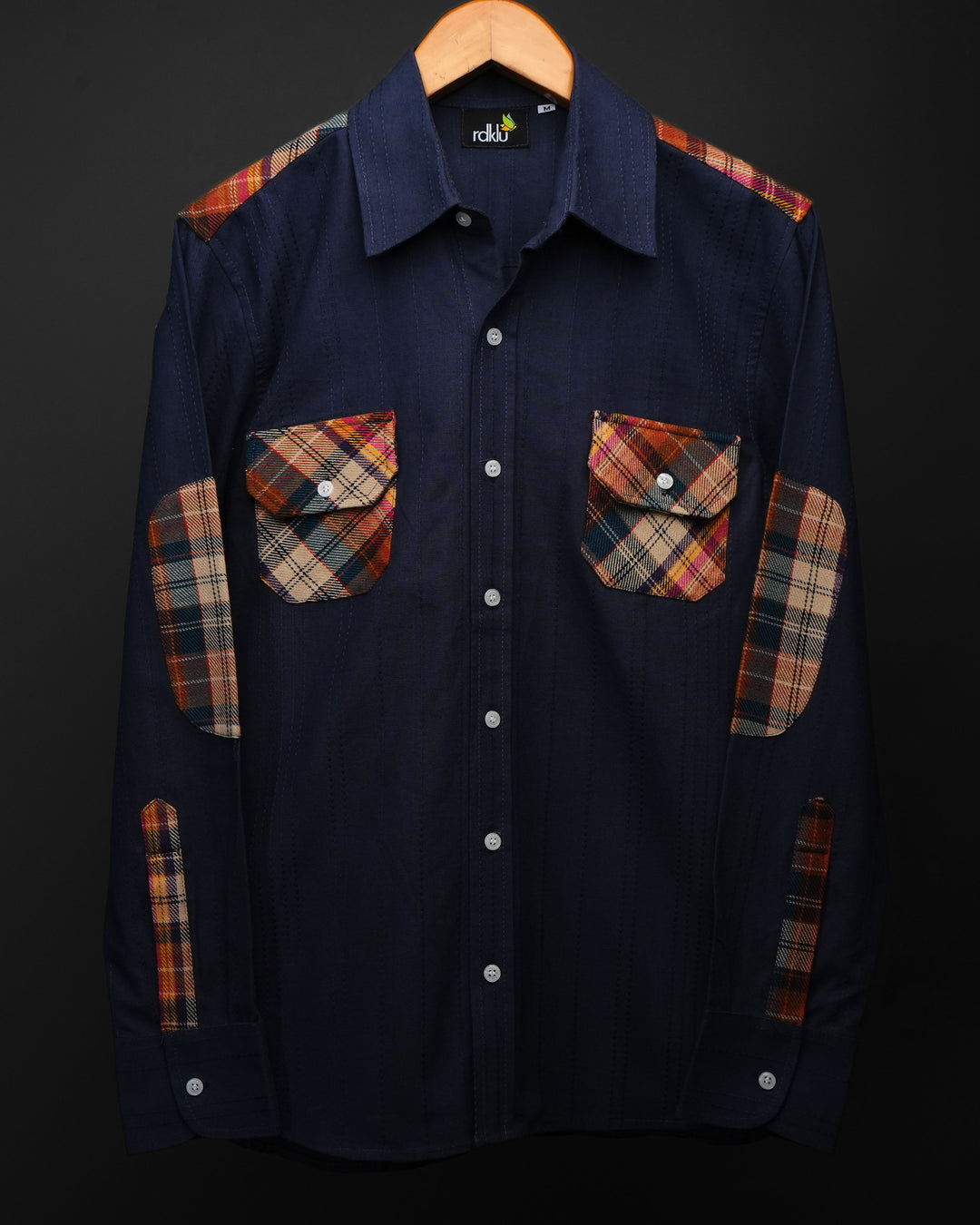 Patchwork Regular Shirt #172