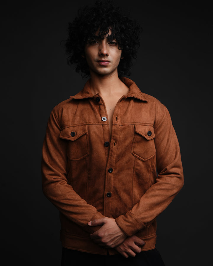 Chestnut Trucker Jacket #179