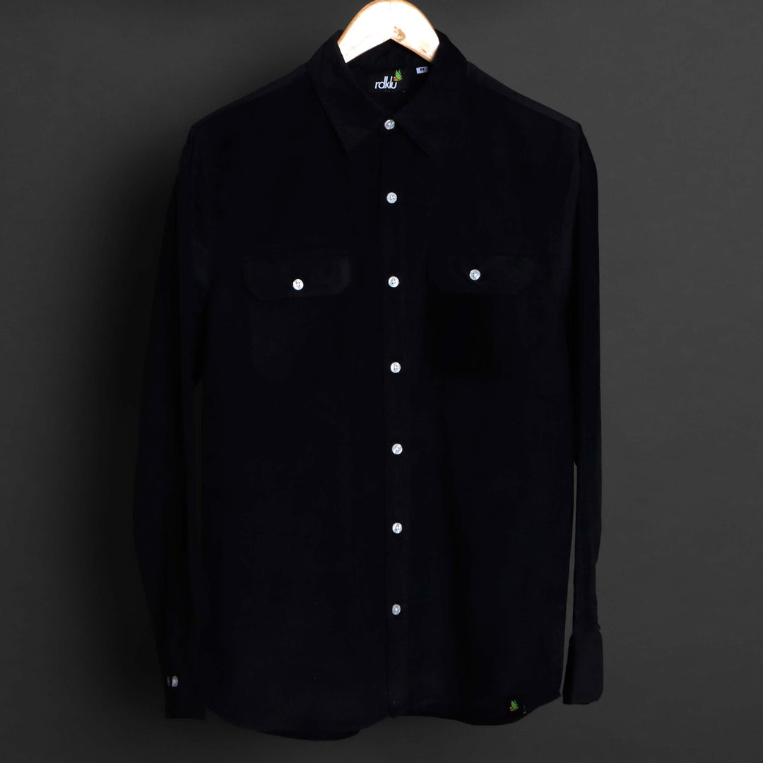 Black Opulence Shirt For Men#652