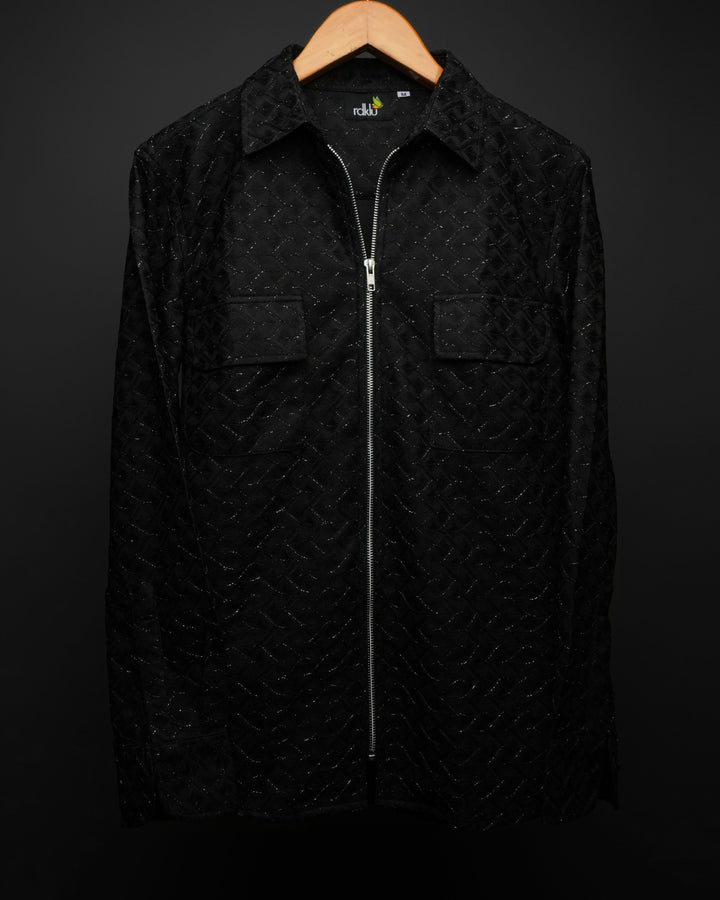 Obsidian Luxe * Zip Shirt #170