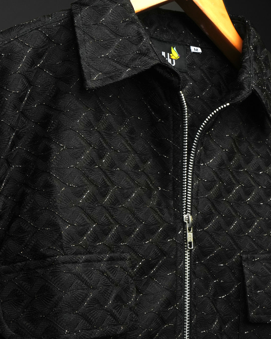 Obsidian Luxe * Zip Shirt #170