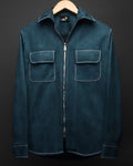 Suede Zip Shirt #157