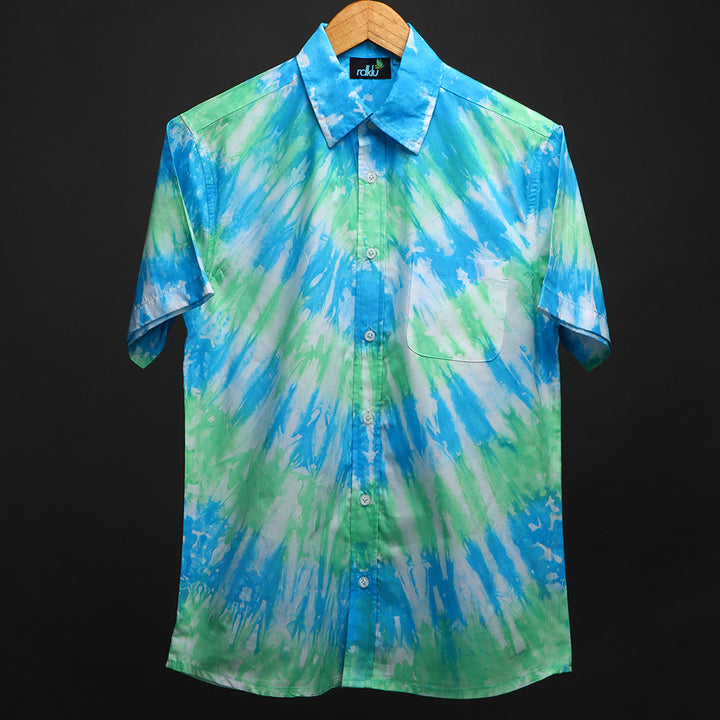 EARTHEN-  Tie&Dye Shirt For Men #127