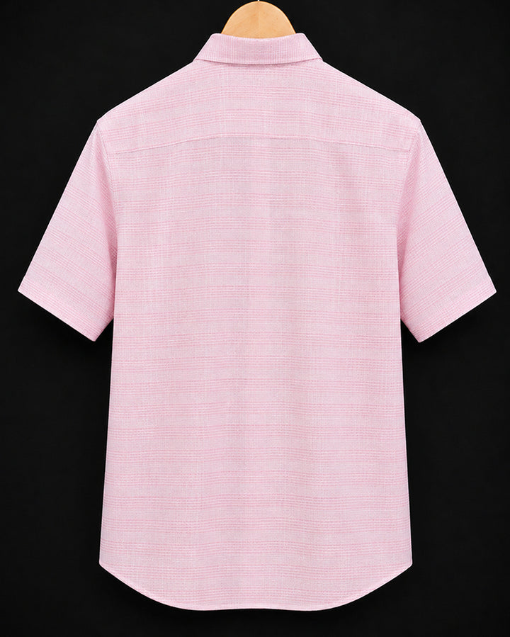 Rosé Grid Texture * Shirt #30